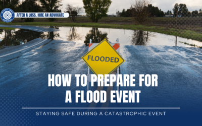 How To Prepare For A Flood Event