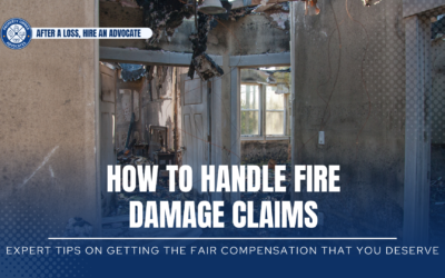 How To Handle Fire Damage Property Claims