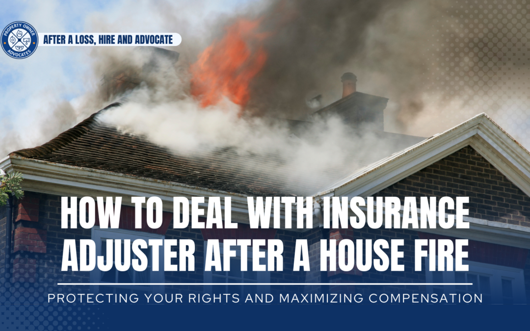 How to Deal With Insurance Adjuster After A House Fire
