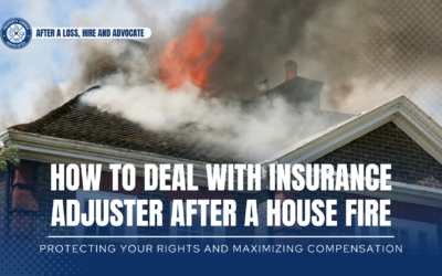 How to Deal With Insurance Adjuster After A House Fire