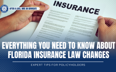 Explaining The New Florida Insurance Laws