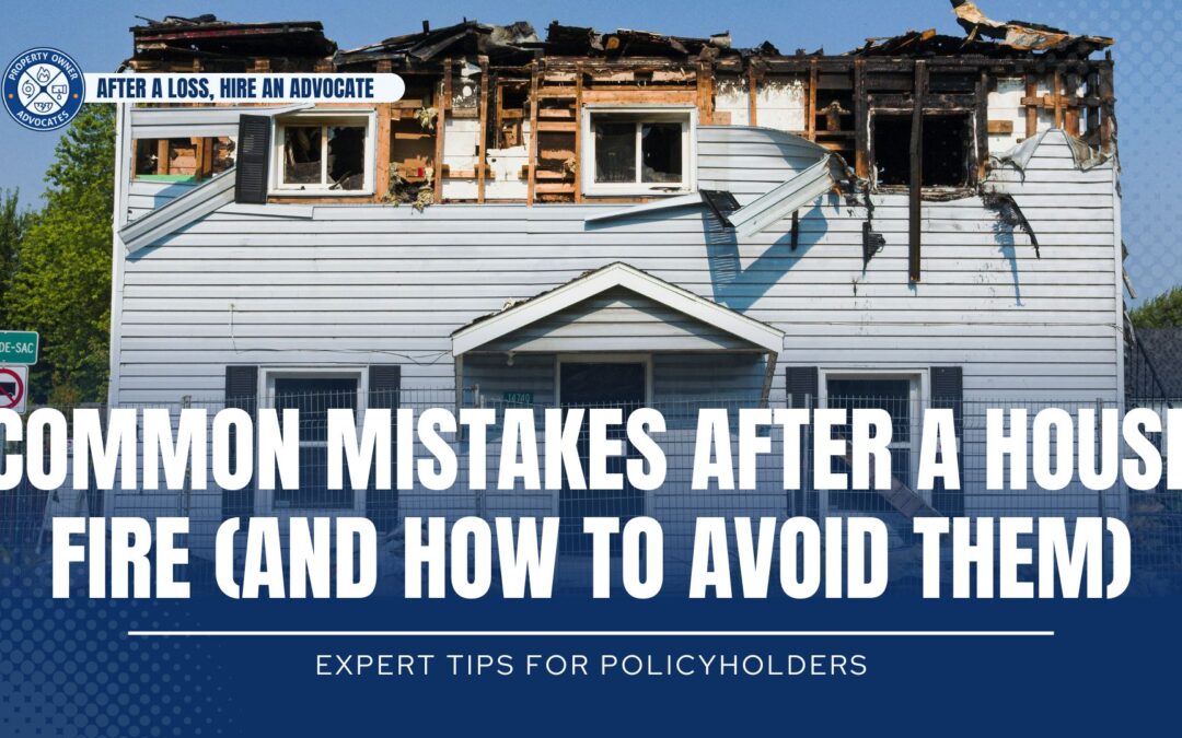 7 Common Mistakes Homeowners Make After a Fire (and How to Avoid Them)