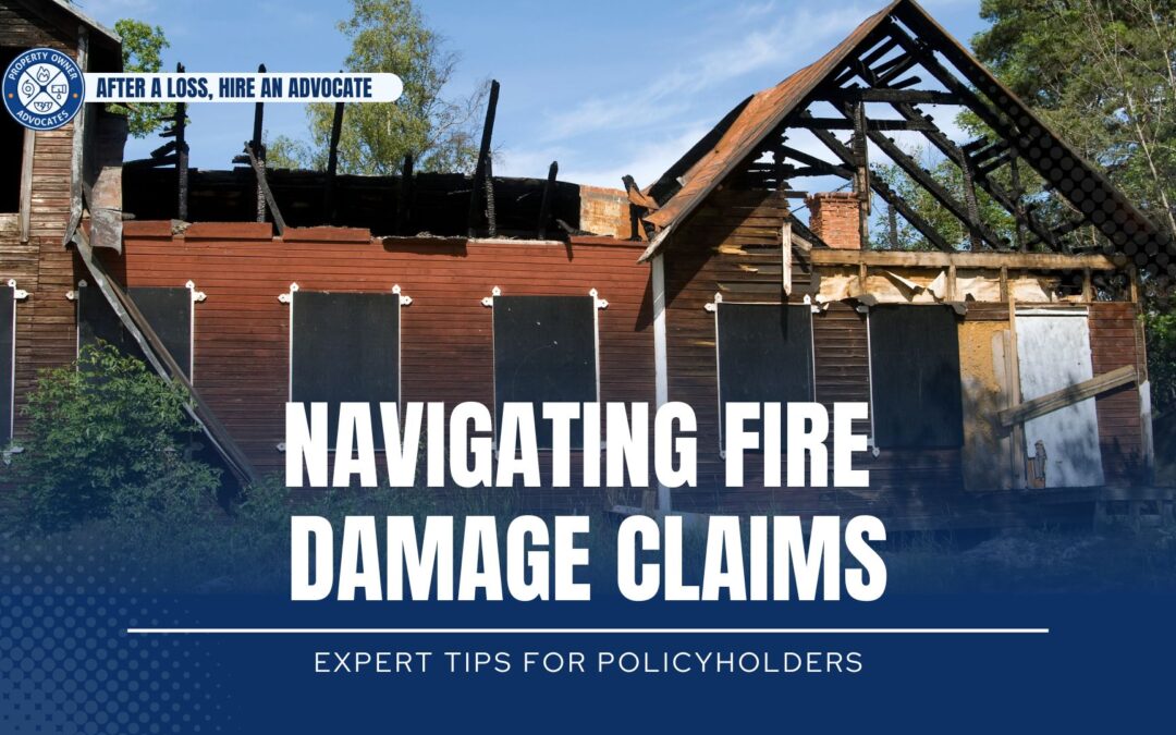Help With Fire Damage Insurance Claims in Florida