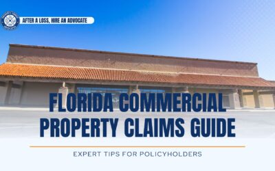 How To File Commercial Property Insurance Claims