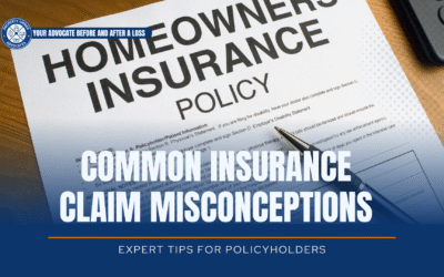 7 Misconceptions About Property Insurance Claims